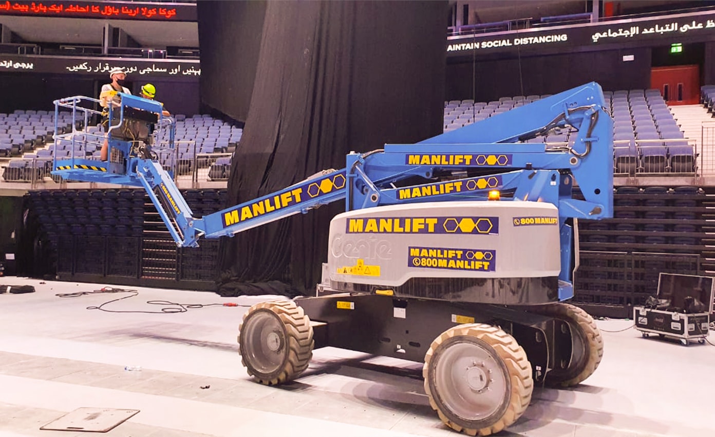 Events and entertainment industry Manlift